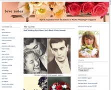 pacific weddings magazine blog: love notes